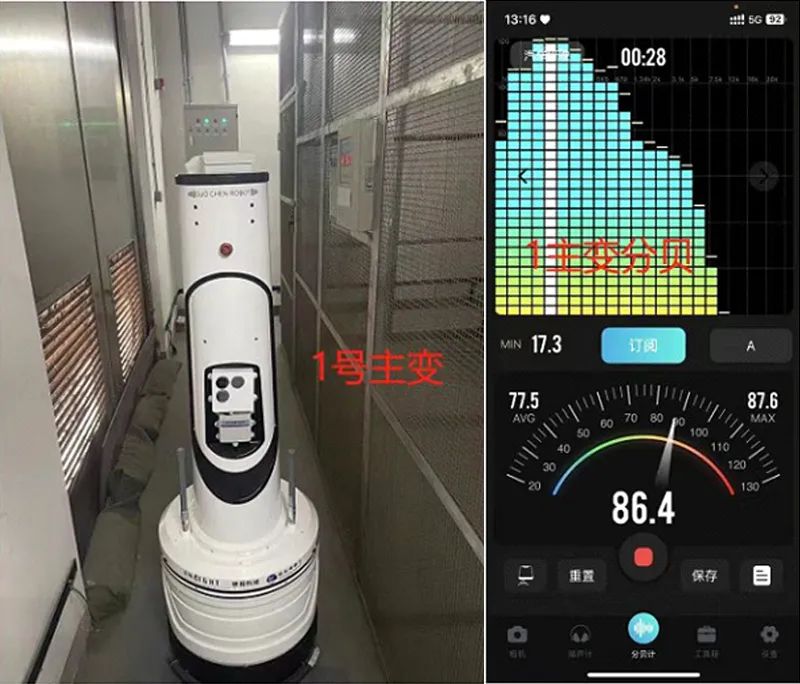 博鱼·体育巡检机器人主变室噪音检测